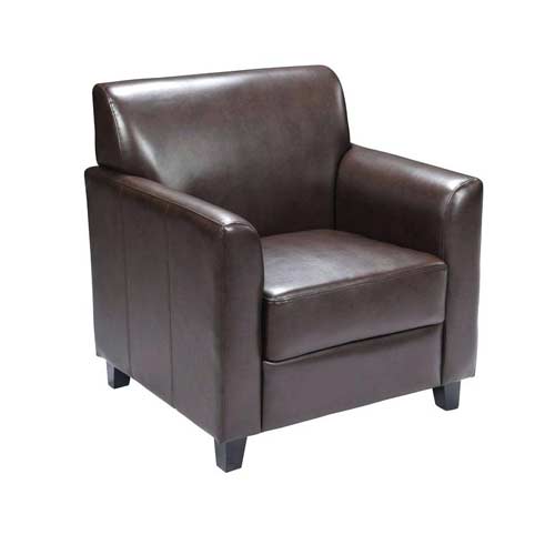 leather lounge chair