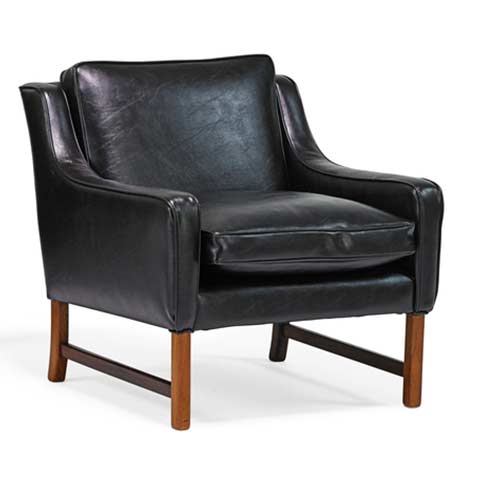 leather lounge chair