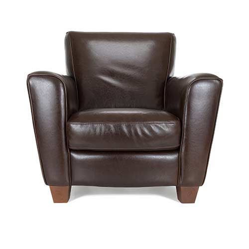 leather lounge chair
