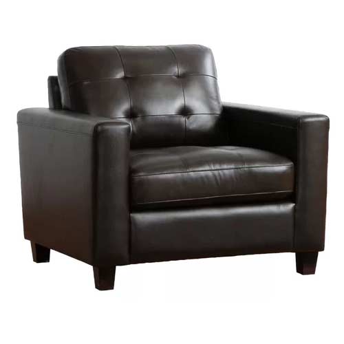 leather lounge chair