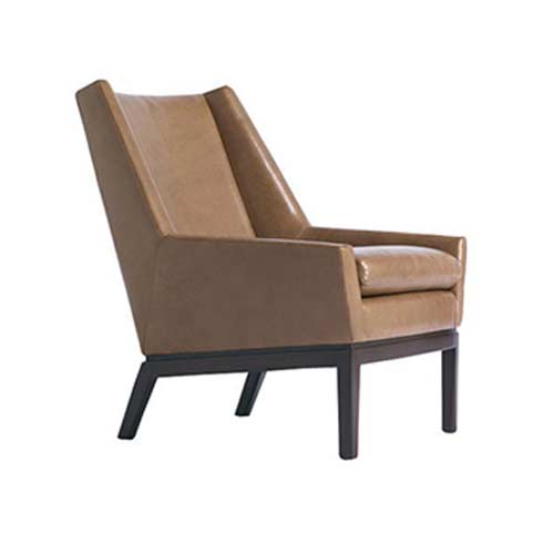 leather lounge chair