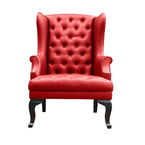 leather lounge chair