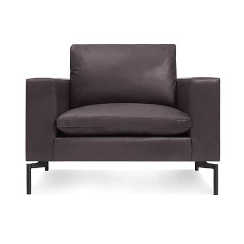 leather lounge chair