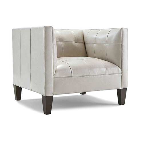 leather lounge chair