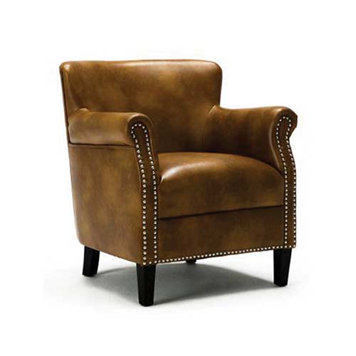 leather lounge chair
