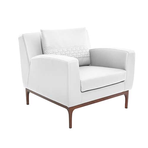 leather lounge chair