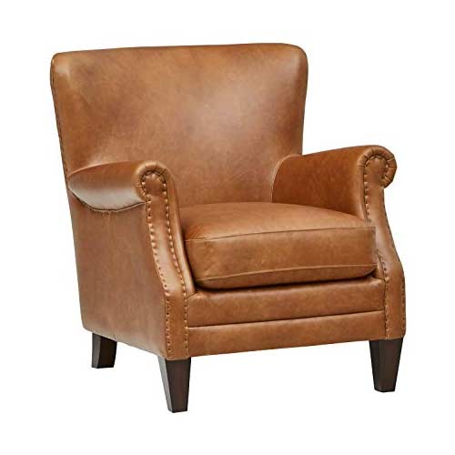 leather lounge chair