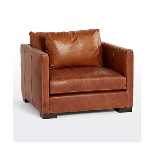 leather lounge chair