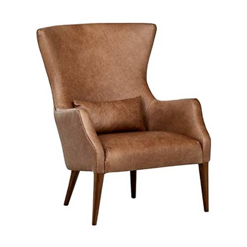 leather lounge chair