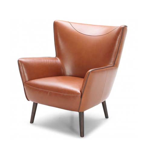 leather lounge chair