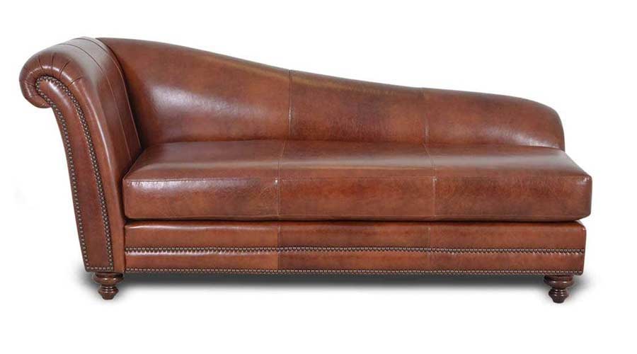 Chaise Lounge Furniture Manufacturers, Brown Leather Sofa With Chaise Lounge